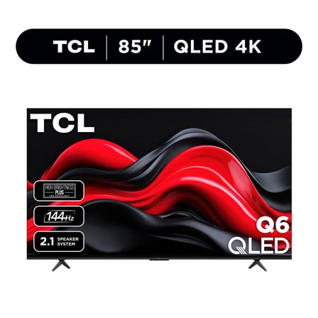 TCL 85 Class Q6 QLED 4K UHD HDR Smart Google TV (NEW 2024) - 85Q651G