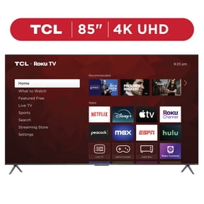 TCL 85 Class S4 (85S410R) 4K UHD HDR LED Smart TV with Roku TV