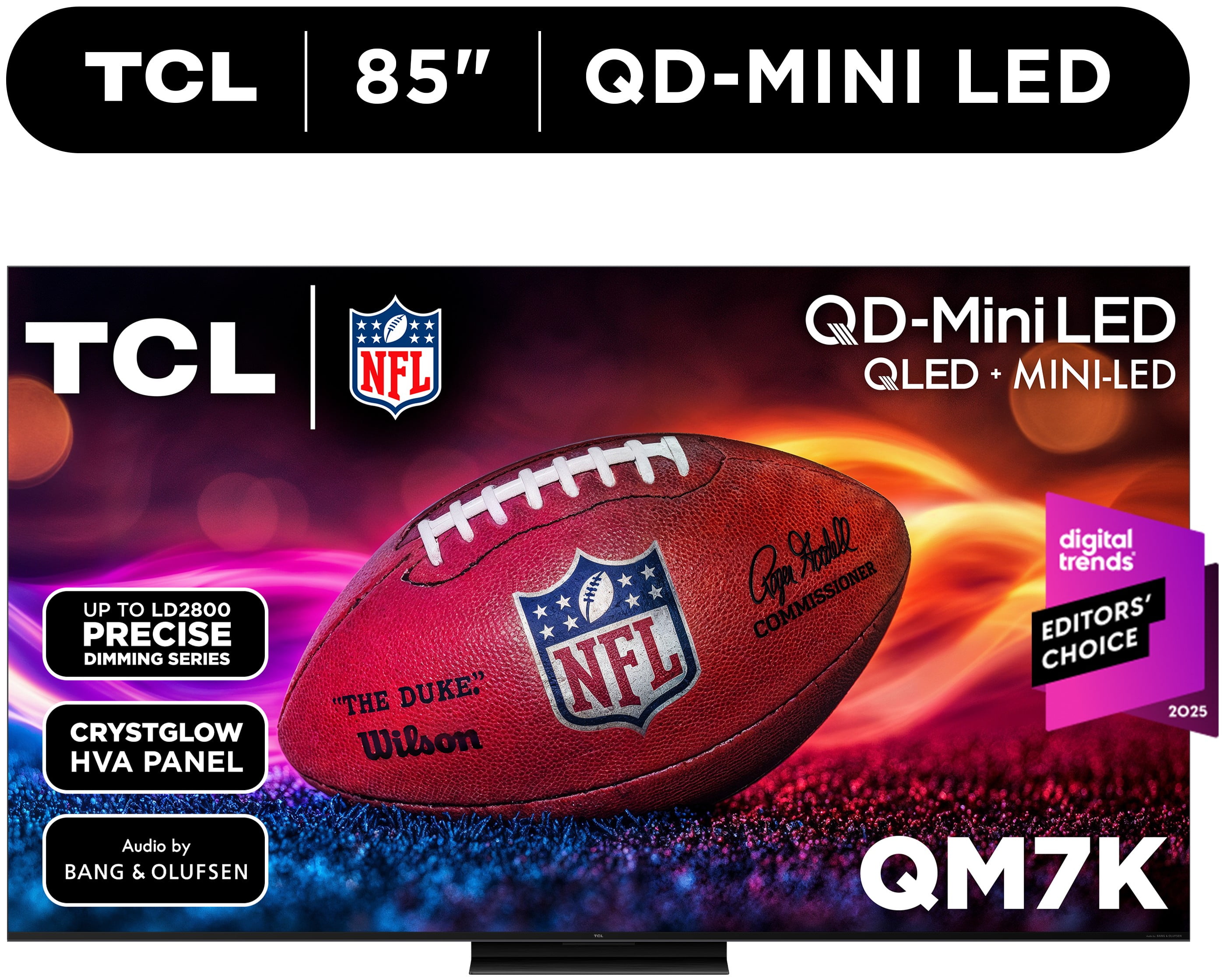 TCL 85" Q Series 4K UHD HDR QD-Mini LED Smart TV with Google TV 85QM7K