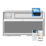 TCL 8,000 BTU Q-Series Smart Inverter Window AC, Ultra-Quiet 40dB, 38% Energy Saving, EZ Install, Open-able Window, Works with Alexa/Google Assistant, Cools up to 350 Sq. Ft., H8W4MW