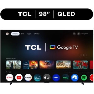 TCL 98" Q Series (NEW 2025) 4K QLED, 144Hz, Dolby Vision HDR & Dolby Atmos Google TV, including Built-in Google Assistant with Voice Remote – 98Q51CG