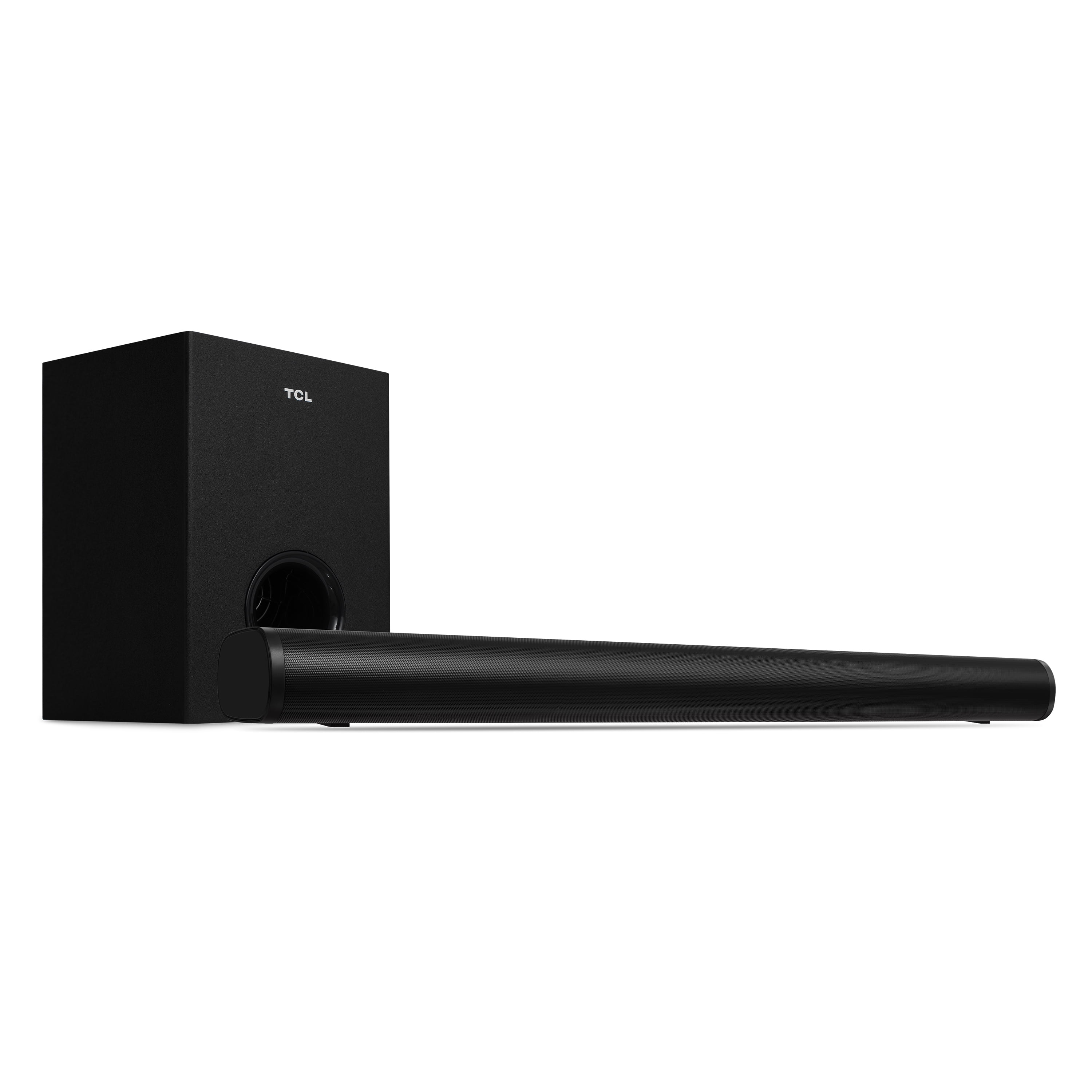 TCL Alto 5+ 2.1 Channel Home Theater Sound Bar with Wireless Subwoofer, Bluetooth 5.3, 31.9 inch, Black - S21BW