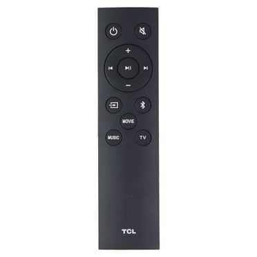 TCL Basic OEM Remote Control Movie/Music/TV - Black (HY-190) (Used)