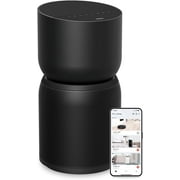TCL Breeva A3 Smart Air Purifier, up to 1230 sq. ft., 5-Stage Filtration System, True HEPA H13 Removes 99.97% of Dust / Bacteria / Odors, App & Voice Control, Ultra-Quiet, Black, A315B