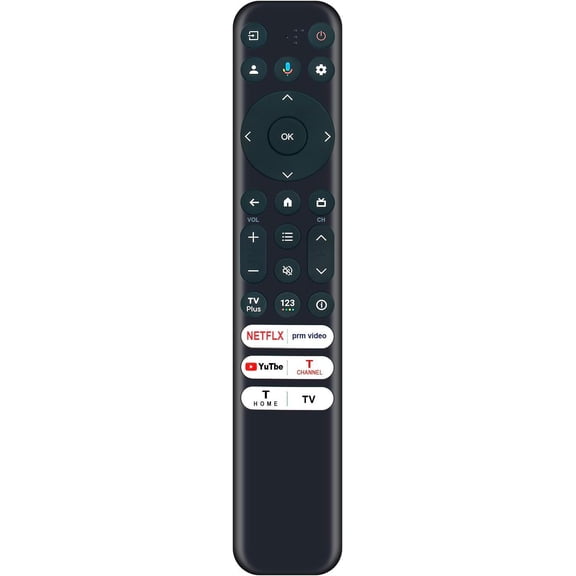 TCL Compatible Voice TV Controller RC813 FMB1 for Smart TV RC923 FMB1 RC902V Far1 RC902V