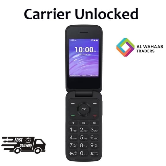 TCL Flip Go Gray-UNLOCKED-BIG BUTTONS-NEW-2MP CAMERA 8GB | BUT "only T-Mobile sims gonna not work "