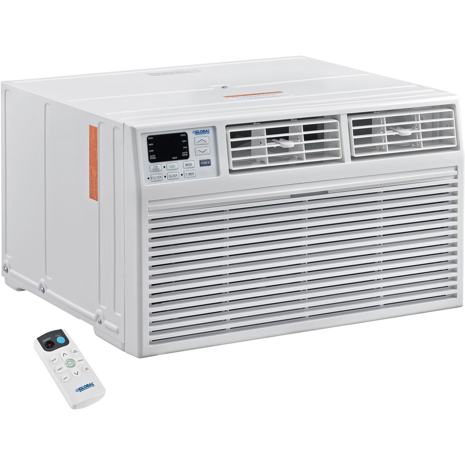 wall heater and air conditioner combination