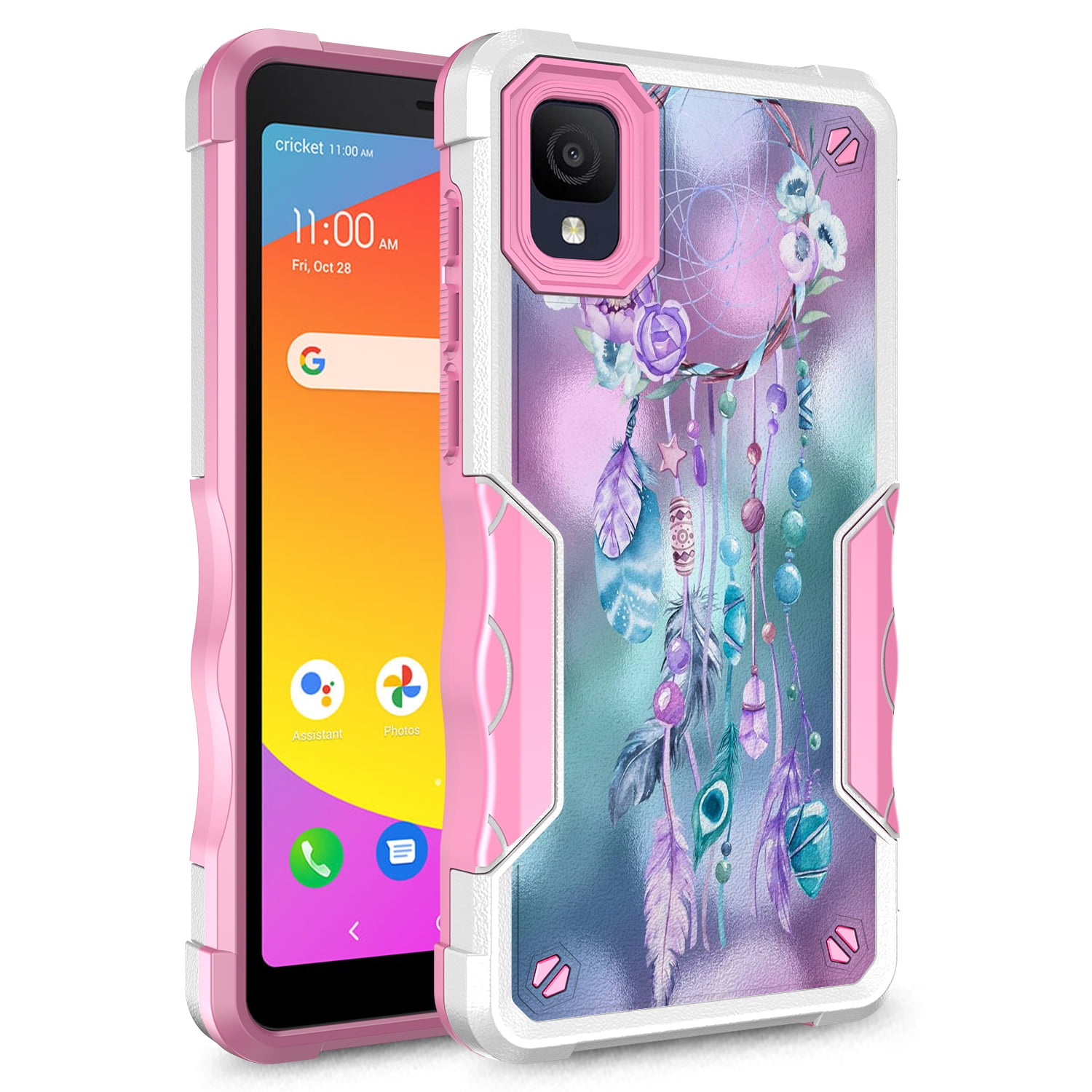 Case for VIVO V3 Max (5.5 inch) 2 in 1 Shockproof with Kickstand Feature Hybrid Dual Layer Armor Defender Protective Cover (Blue