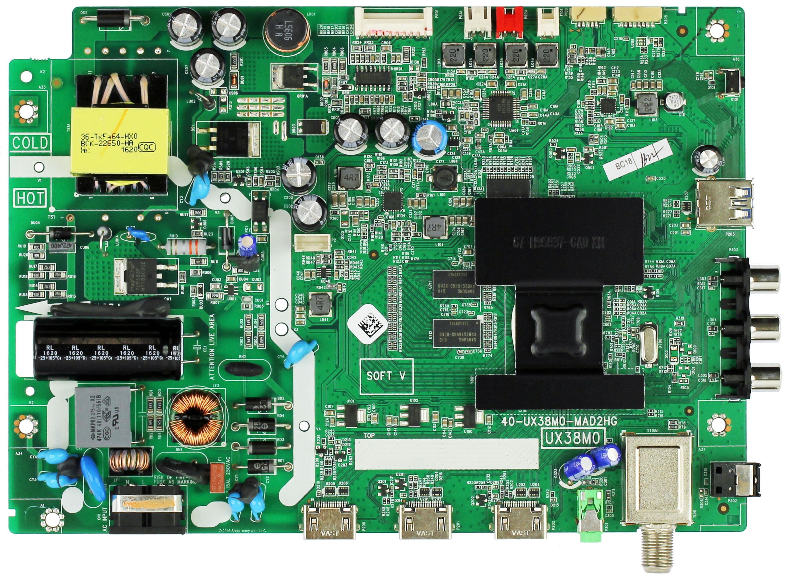 TCL Main Board 32S3750 (32S3750TAAA Version)