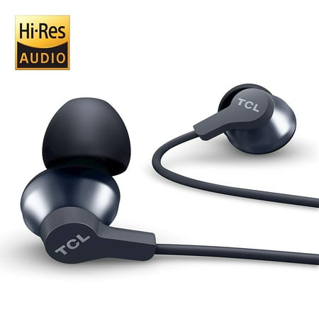 TCL - ELIT Series ELIT100BL Wired In-Ear Headphones - Midnight Blue