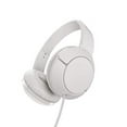 thumbnail image 1 of TCL Noise-Canceling Over-Ear Headphones, White, MTRO200WT, 1 of 5