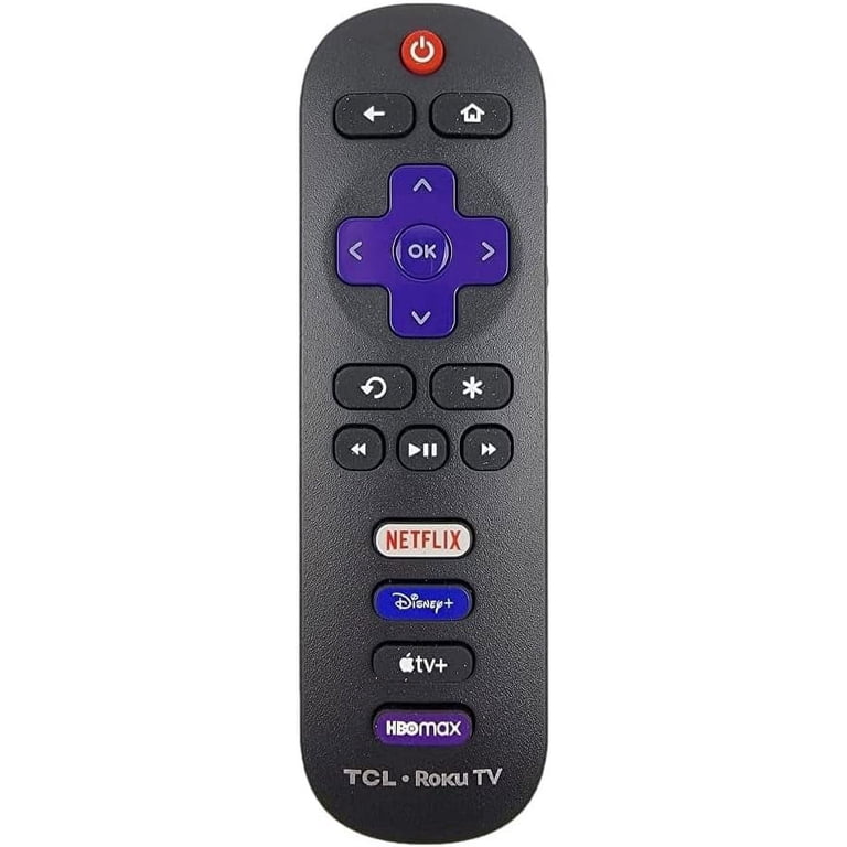 TCL OEM Roku RC280 Remote, Netflix Disney+, HBO Max Buttons, Smart