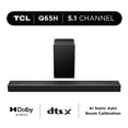 thumbnail interactive-video image 1 of TCL Q65H Q Series 5.1 Channel Soundbar with Dolby Atmos, DTS:X, Ray Danz Technology, Wireless Subwoofer, and Bluetooth Music Streaming - Q65H, 1 of 22