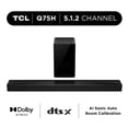 thumbnail image 1 of TCL Q75H 5.1.2 Channel Q Class Soundbar with Dolby Atmos, Ray Danz Technology, and Wireless Subwoofer, 1 of 16