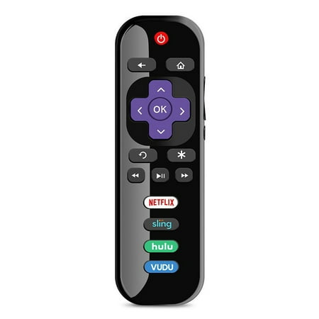 TCL Roku Replacement TV Remote, RC280 Remote with Netflix Sling Hulu Vudu Key 32S301 43S403 USA