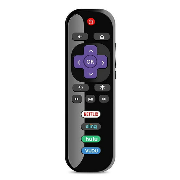 TCL Roku Replacement TV Remote, RC280 Remote with Netflix Sling Hulu Vudu Key 32S301 43S403 USA