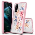 thumbnail image 1 of Rosebono Hybrid Graphic Design Hard Back Cover Cell Phone Case for TCL Stylus 5G, Flower, 1 of 4