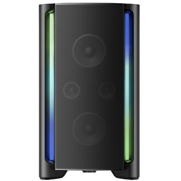 TCL Portable Bluetooth Party Speaker with 220W Powerful Sound, 5 RGB Dynamic Light Shows, 12 Hour Battery, and IPX4 Splash-Proof Rating (NEW 2025) - TP201K