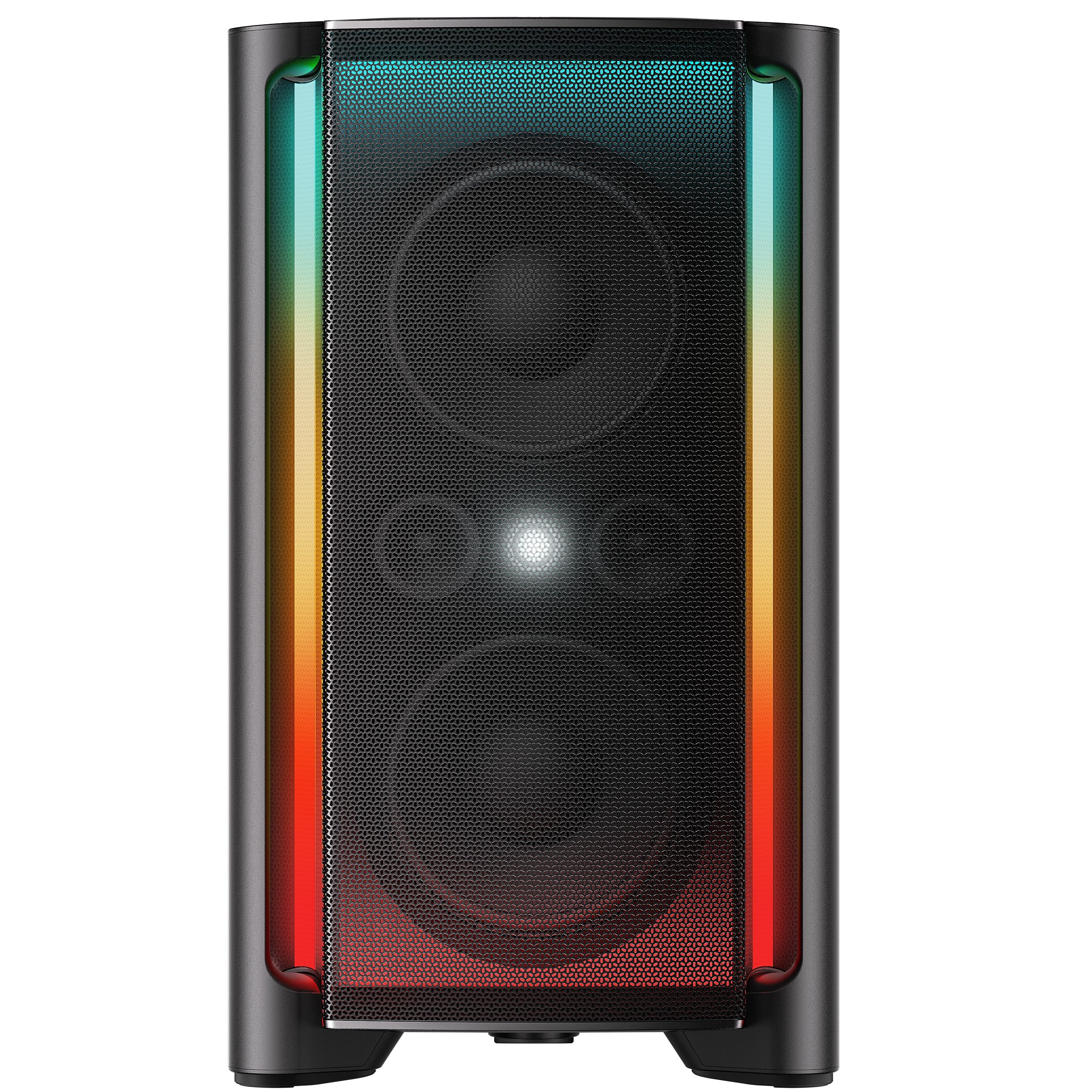 TCL Portable Bluetooth Party Speaker with 340W Powerful Sound, 8 RGB Dynamic Light Shows, 18 Hour Battery, and IPX4 Splash-Proof Rating (NEW 2025) - TP300K