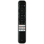 TCL TV Remote Control RC813 FMB1 with Netlfix/Prime/YouTube/TCL/AppleTv Keys