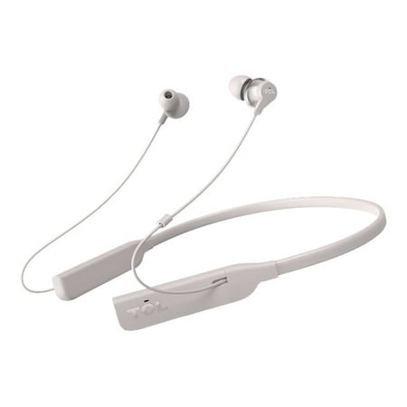 TCL - ELIT200NCWT Wireless Noise Cancelling In-Ear Headphones - Cement Gray