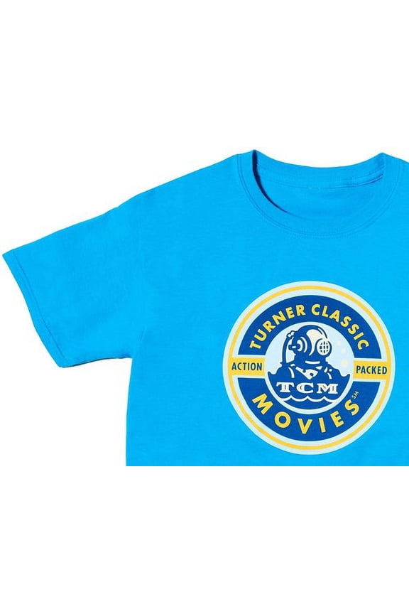 TCM Action Packed Kids T-Shirt  [APPAREL] Blue, Youth L