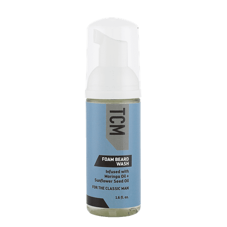 TCM Foam Beard Wash 1.6floz