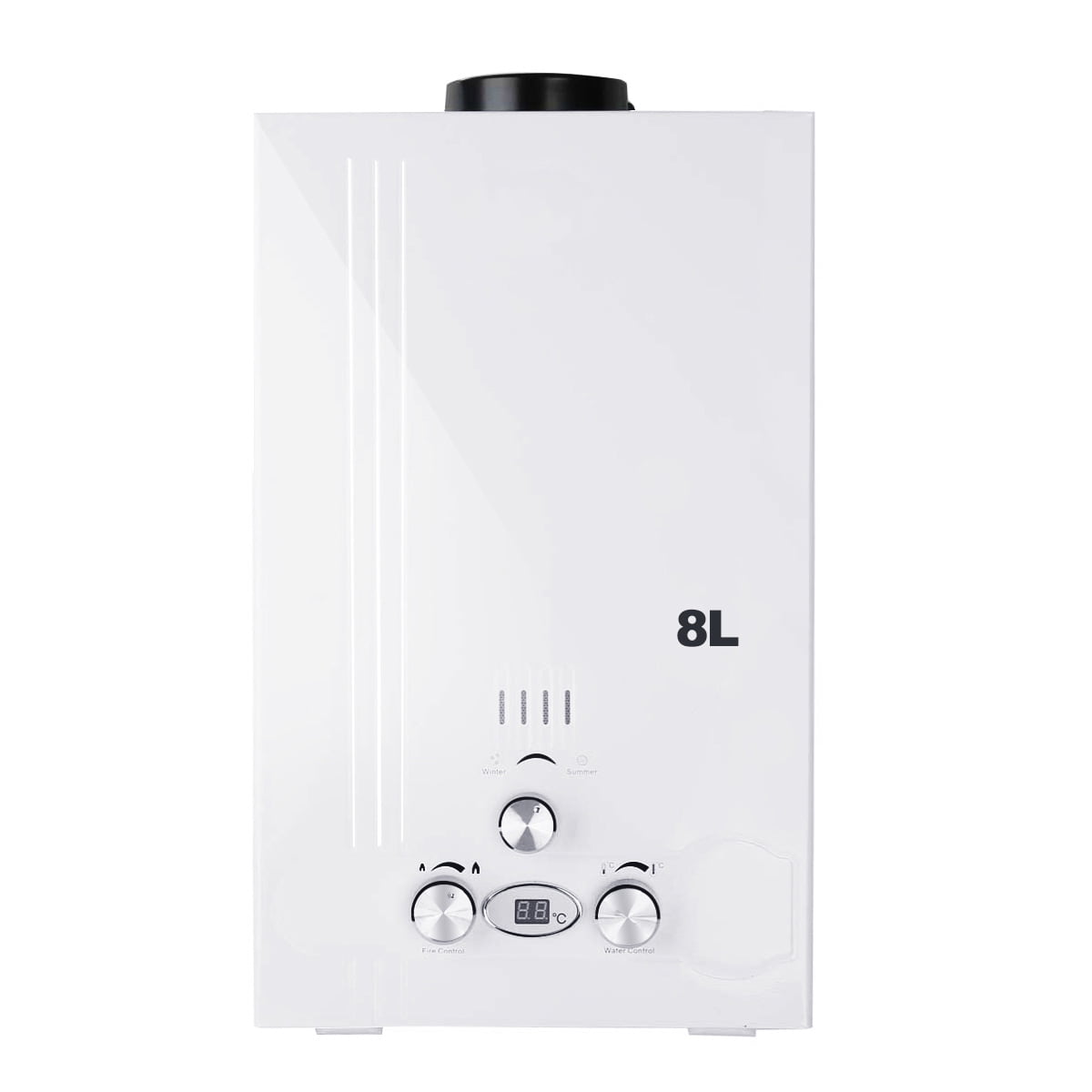 TCMT 2.6 GPM 10L Tankless Water Heater LPG Liquid Propane Gas Instant Hot  Boiler with Digital Display - Walmart.com