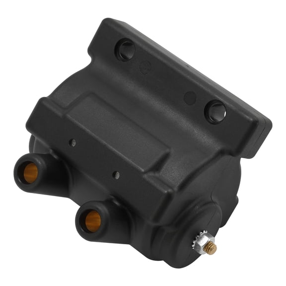 TCMT Black Dual Fire Twin Power Ignition Coil Fits for Harley Sportster Dyna Softail