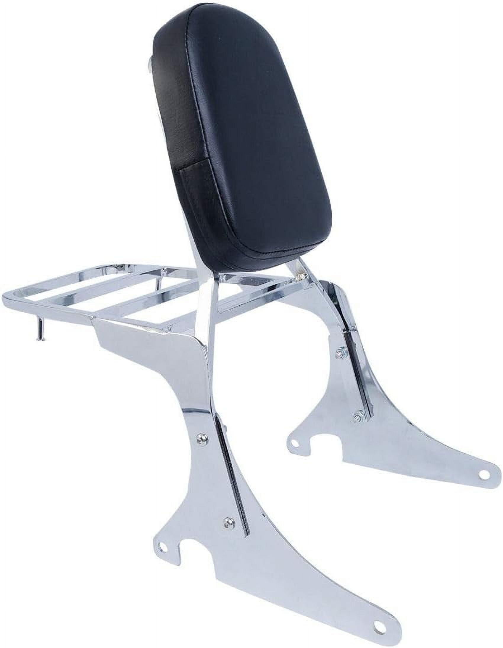 TCMT Passenger Sissy Bar Backrest Luggage Rack With Mounting Spools Fit For Indian 14 22 Tcmt 5 1024x1024