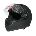 thumbnail image 1 of TCMT DOT Adult Full Face Dual Visor Motorcycle Helmet Matte Black with Flip Up Modular for Motocross Offroad Street Dirt Bike XXL Size, 1 of 10