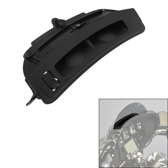 TCMT Inner Fairing Black Vent Air Duct Fits for Harley Touring 2014-2025 Electra Glide Street Glide Tri Glide