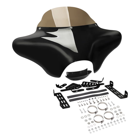 TCMT Outer Batwing Fairing Windshield Mount Hardware Kit Fits for Yamaha V Star / Honda Shadow Sabre/ Harley Softail