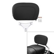 TCMT Passenger Backrest Pad with Bracket Fits for Harley Touring 1997 2026 Street Glide Road King Electra Glide