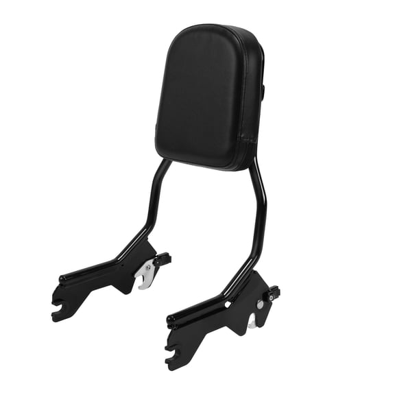 TCMT Standard Height Sissy Bar Upright with Backrest Pad Fits for Harley 2018-2025 Softail Street Bob FLDE FLHC FLHCS, Black