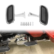 TCMT Streamliner Passenger Floorboards with Mount Brackets Fit for Harley Touring 1993-2025 Road King Road Glide Electra Glide, Chrome