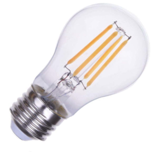 TCP 02141 - FA19D6027EC FIL A19 60W 27K DIM E26 CLEAR A19 A Line Pear LED Light Bulb