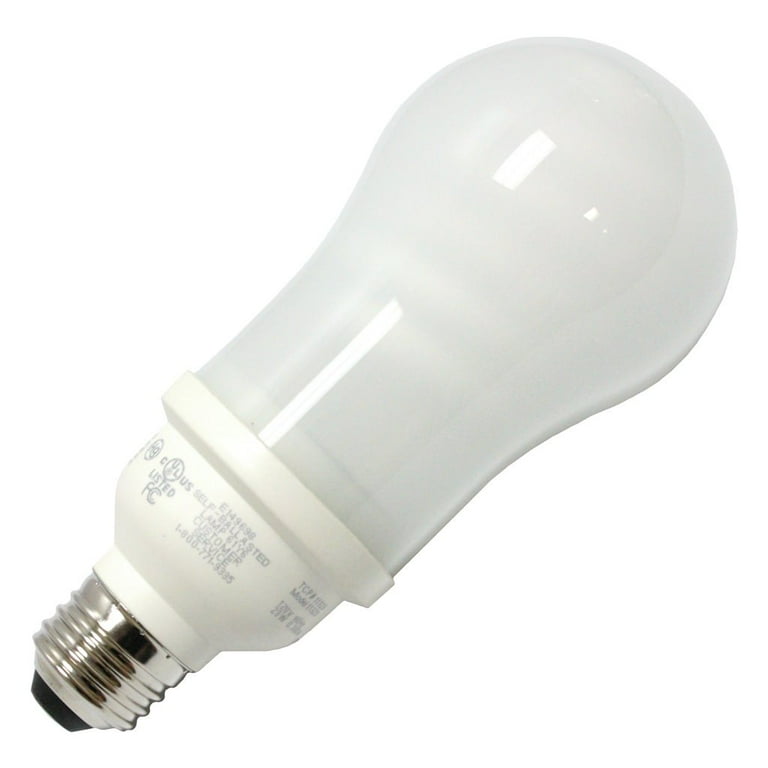 TCP 08376 1132341K Pear A Line Screw Base Compact Fluorescent Light Bulb