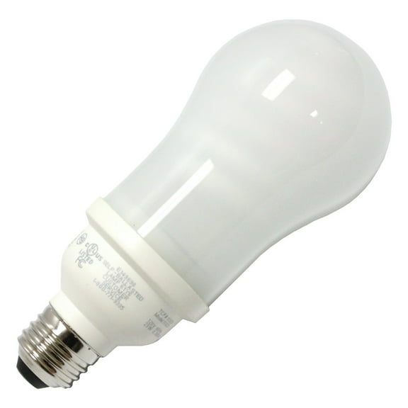 TCP 08376 - 1132341K Pear A Line Screw Base Compact Fluorescent Light Bulb