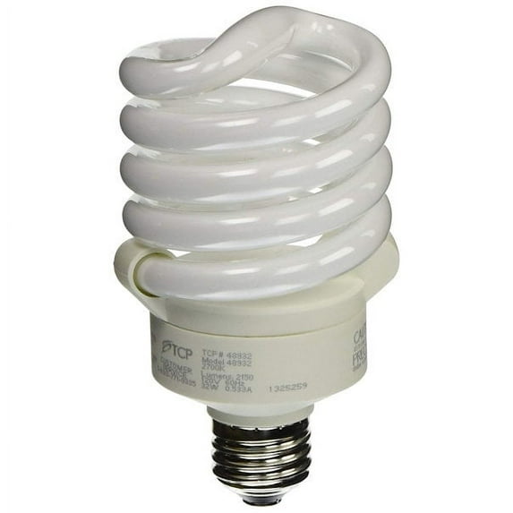 TCP 48932 CFL Pro A -Lamp 125 Watt Equivalent (32W) Full Spring Lamp Light Bulb