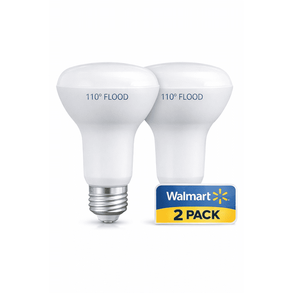 2-Pack TCP 10W R20 LED Bulbs, 3000K Soft White