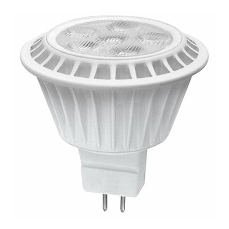 TCP 7 Watt MR16 LED 2700K 12V 450 Lumen 80 CRI Bipin (GU5.3) Base Dimmable Shatter Resistant Narrow Flood Bulb (LED712VMR16V27KNFL)
