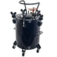 thumbnail image 1 of TCP Global 10 Gallon (38 Liters) Pressure Pot Tank for Resin Casting - Heavy Duty Powder Coated Pot with Air Tight Clamp On Lid, Caster Wheels, Regulator, Gauge - Use for Curing Resin in Casting Molds, 1 of 6