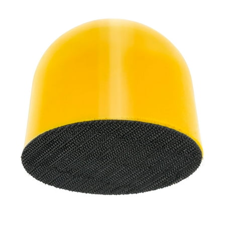 TCP Global 3" Palm Grip Foam Hand Sanding Block Pad for Hook & Loop and 3" DA Sanding Discs - Polishing Pad Holder - Buff Polish Car Wet-Sand Dust Nibs, Automotive Paint, Car Detailing