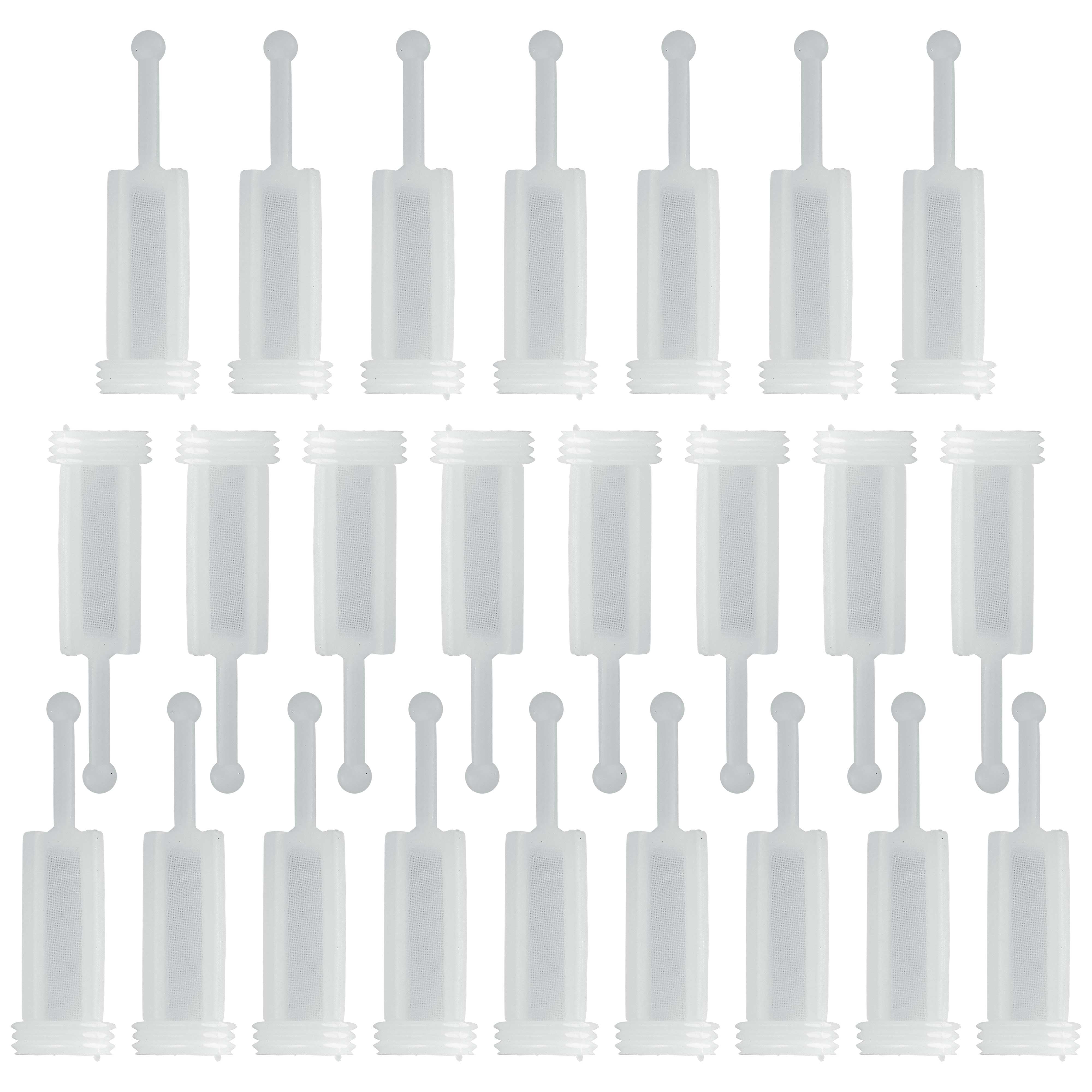 TCP Global Disposable HVLP Gravity Spray Gun Filters Fine Mesh (Pack of