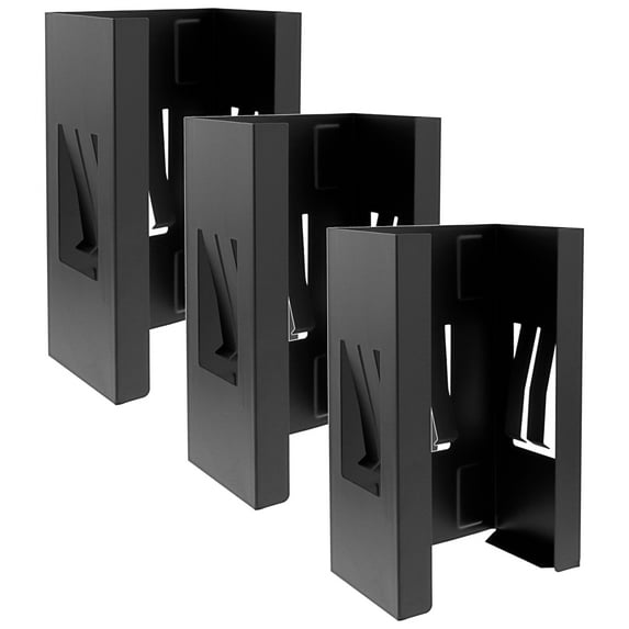 TCP Global Magnetic Glove and Tissue Dispenser Holder - Holds Boxes of Gloves, Towels, Wipes, Tissues (Pack of 3)