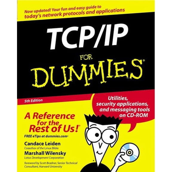 Pre-Owned Tcp/Ip for Dummies, 9780764517600, 0764517600, Paperback, 5 edition