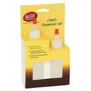 TCP Tablecraft H110204 2 Oz & 4 Oz Squeeze Dispenser Set