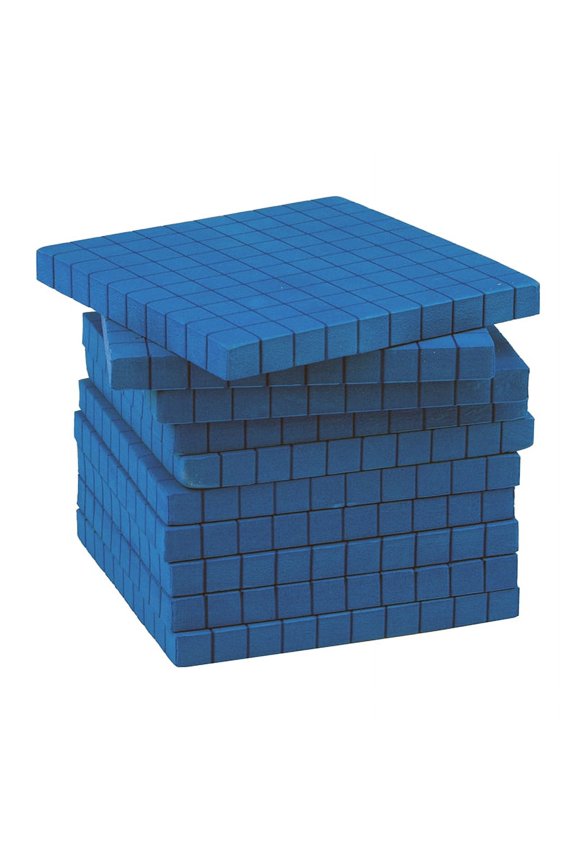 TCR20713 - Foam Base Ten: Hundreds Flats by Teacher Created Resources
