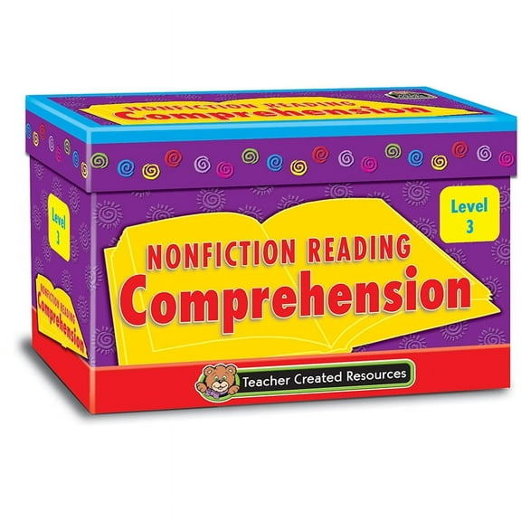 TCR3055 - Nonfiction Reading Comprehension Cards, Level 3 by Teacher Created Resources